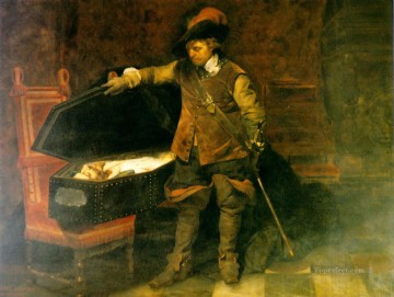  Hippolyte Works - Cromwell and Charles I 1831 Hippolyte Delaroche